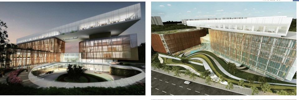 建筑设计院-某学院附属医院东院整体修建详细规划方案设计3